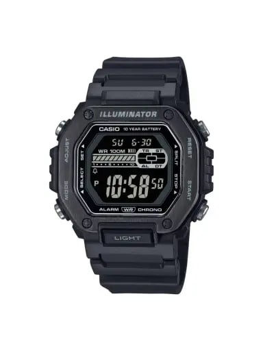 นาฬิกาข้อมือผู้ชาย MWD-110HB-1BVDF สีดำ