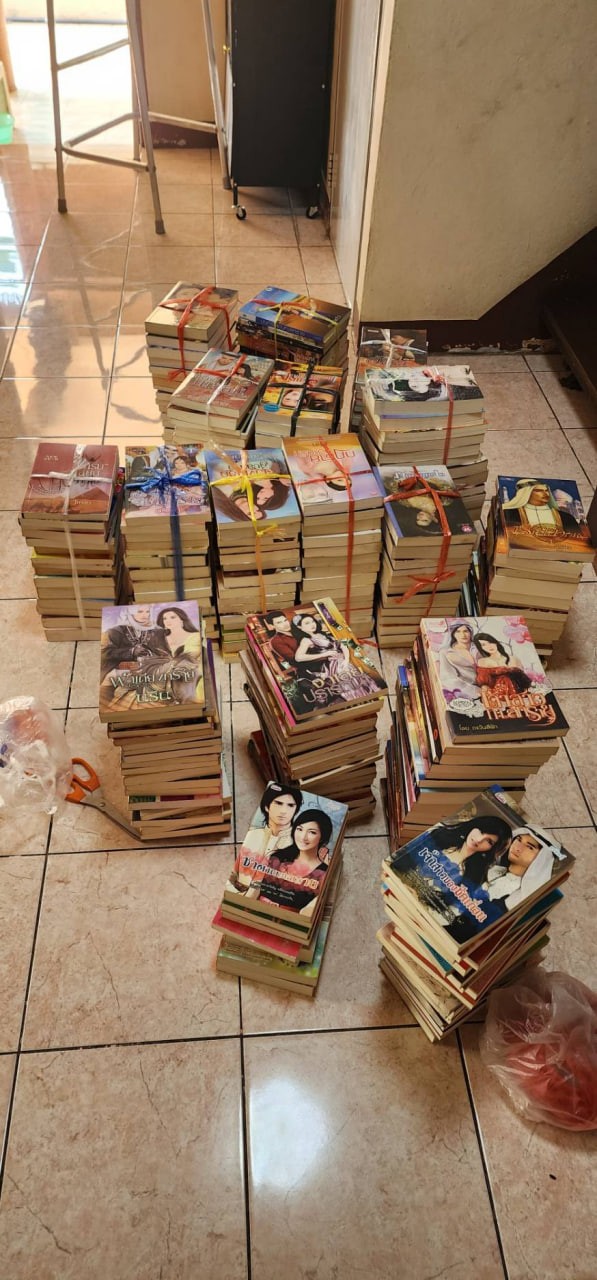 ขายเหมาหนังสือนิยาย298เล่ม